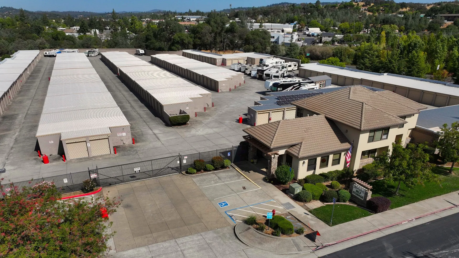 StoreAssure self storage units and on-site rental office